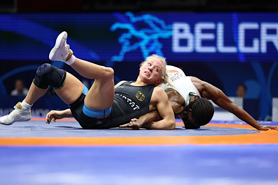 ARCHIV - Rineerin Sandra Paruszewski hat sich für die Olympischen Spiele in Paris qualifiziert.  tling/dpa