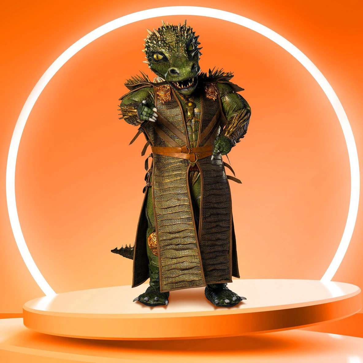 Das Krokodil punktete bei „Masked Singer“ mit einer besonders tiefen Stimme.