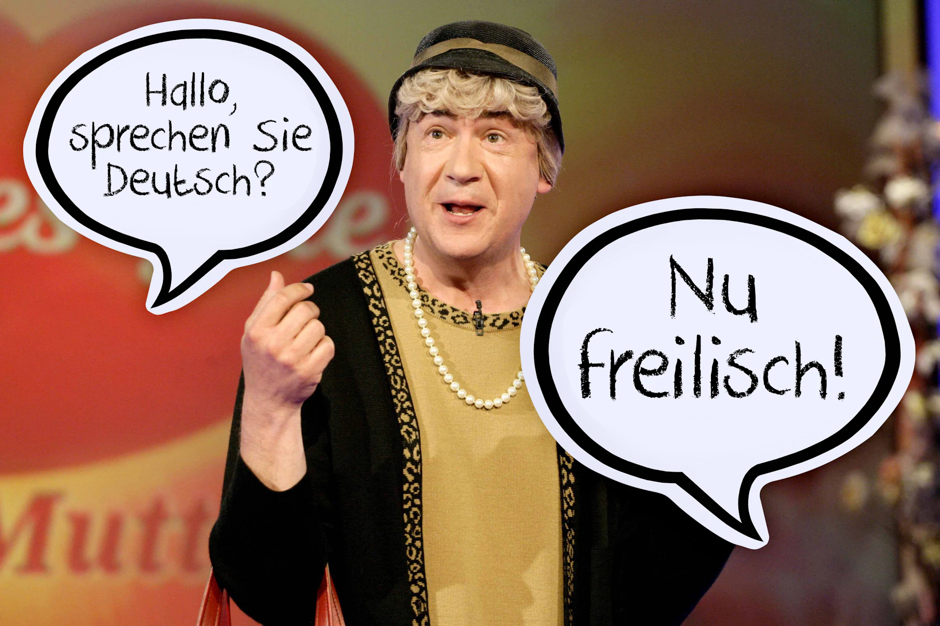 Kabarettist und Komiker Tom Pauls ist nicht nur in Sachsen ein Star – seine Paraderolle ist die der sächsischen Oma Ilse Bähnert.