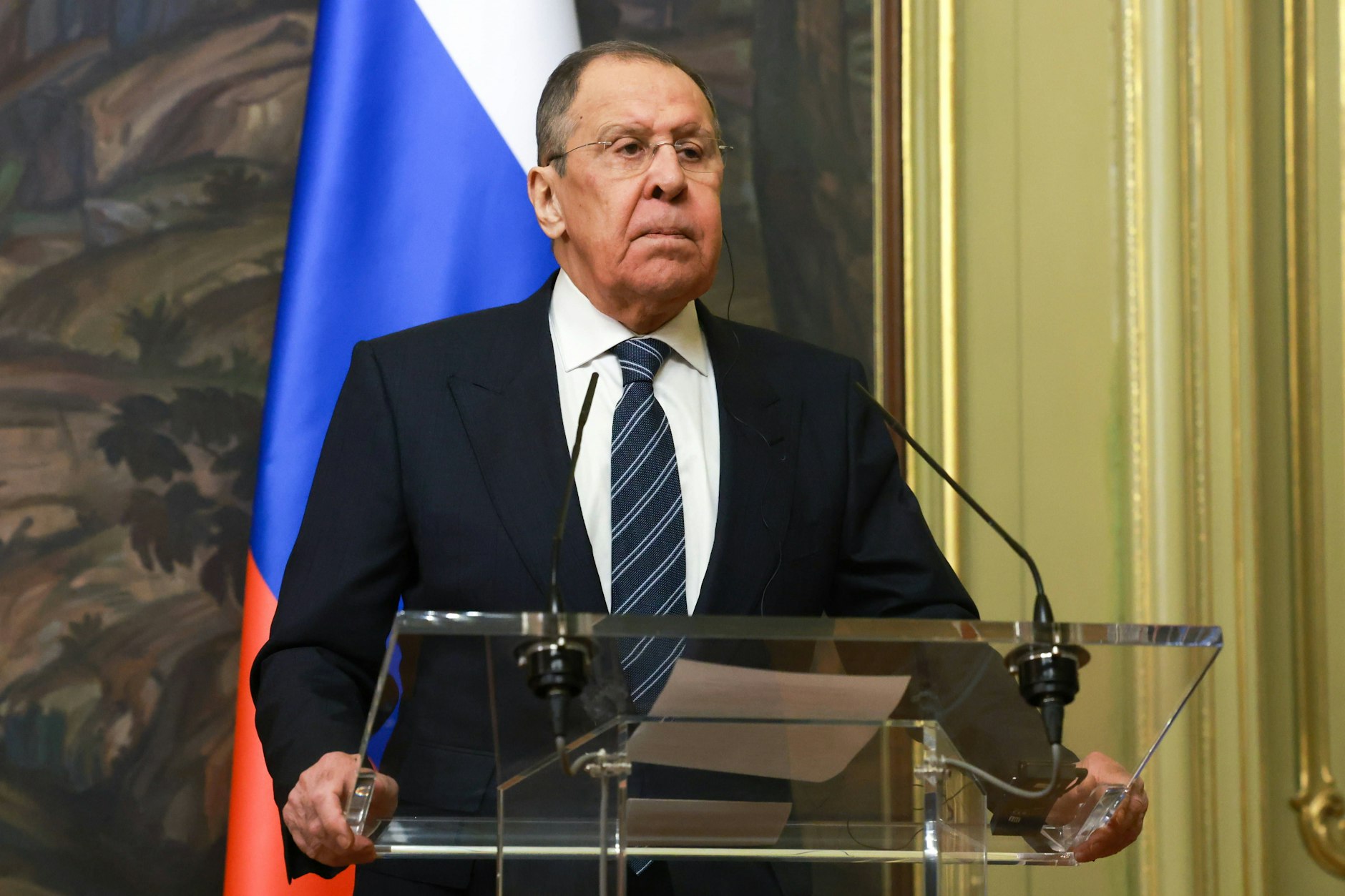 Russlands Außenminister Sergej Lawrow warnt Israel vor Provokationen. 