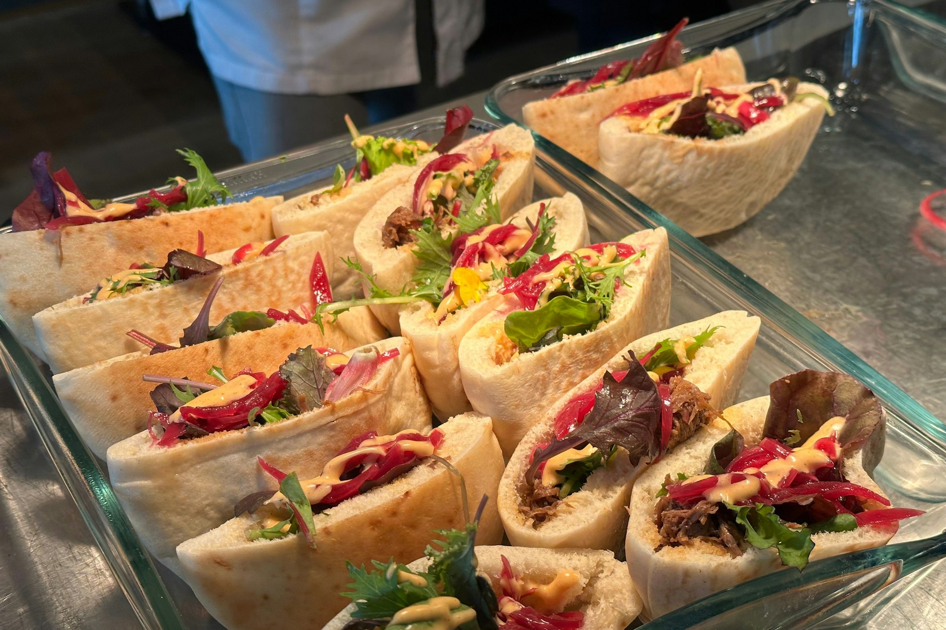 Das Grand Hyatt war mit einer 3-Gänge-Live-Kochshow vertreten.