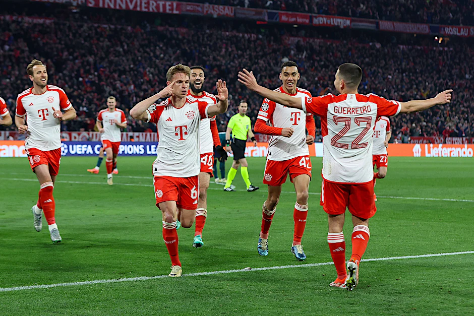 Joshua Kimmich erzielte den Siegtreffer der Münchener.