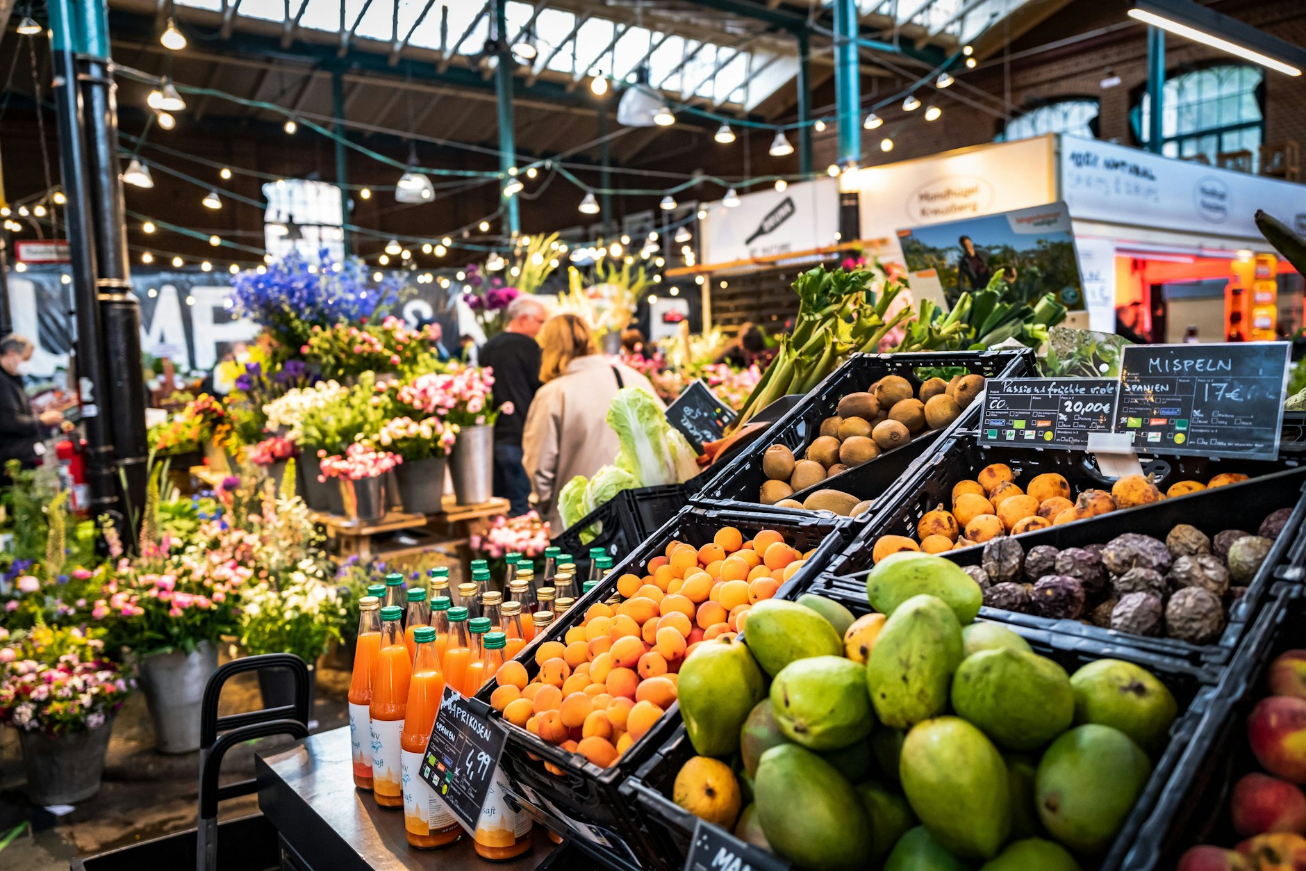 Die Markthalle Neun ist eine der fünf Markthallen in Berlin.