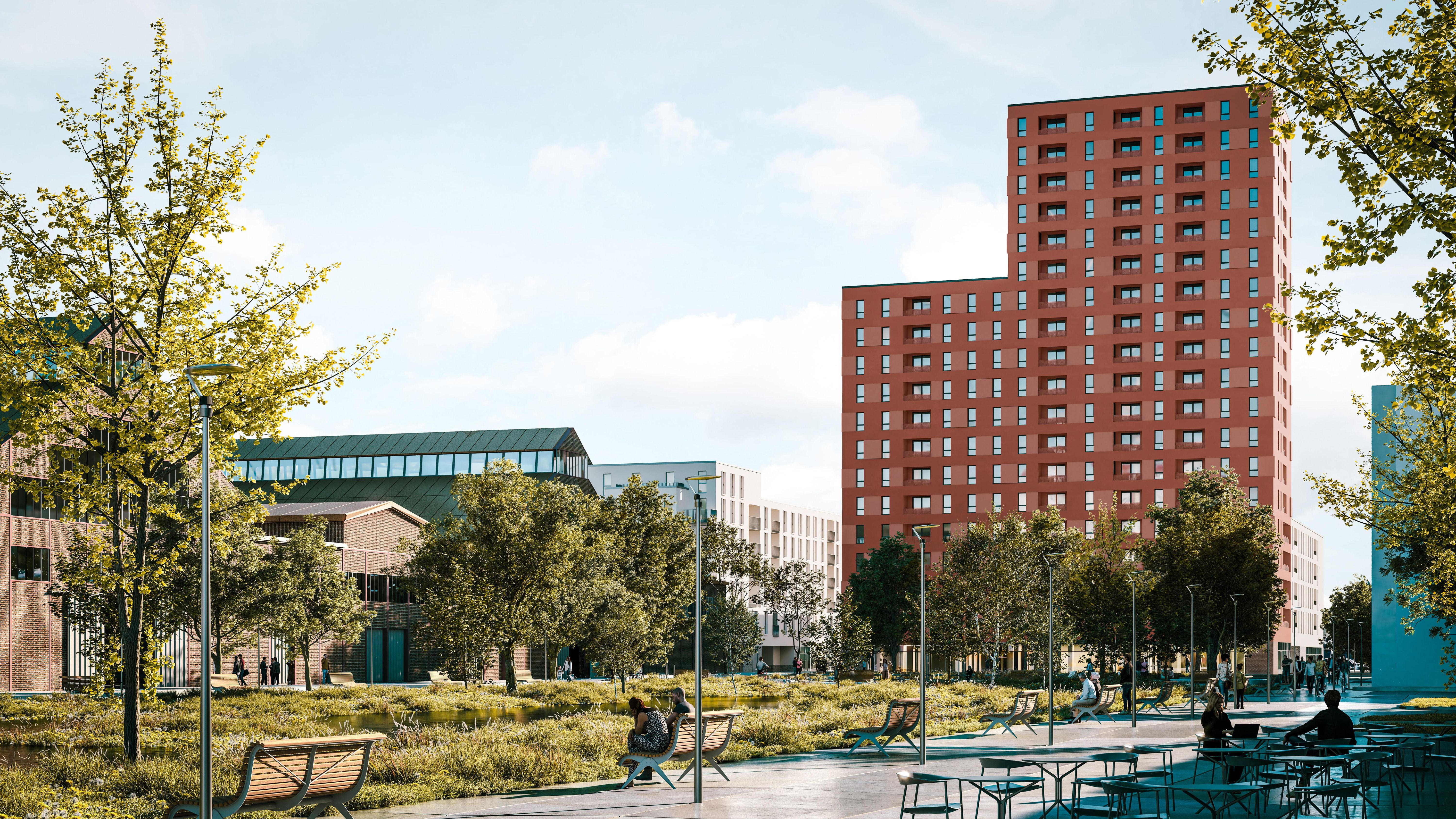 Image - Insel Gartenfeld in Berlin: Aus einer Industriebrache wird ein Stadtquartier – mit tausenden Wohnungen