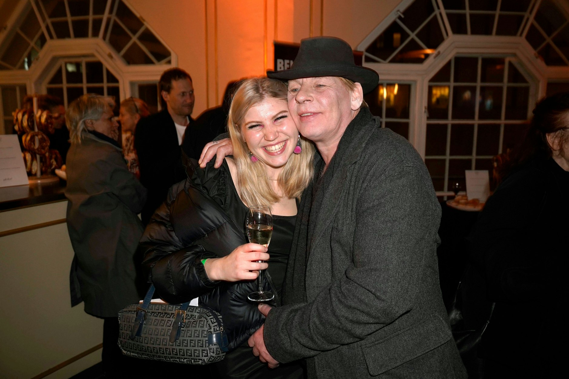 Ben Becker mit seiner Tochter Lilith Becker im Jahr 2020