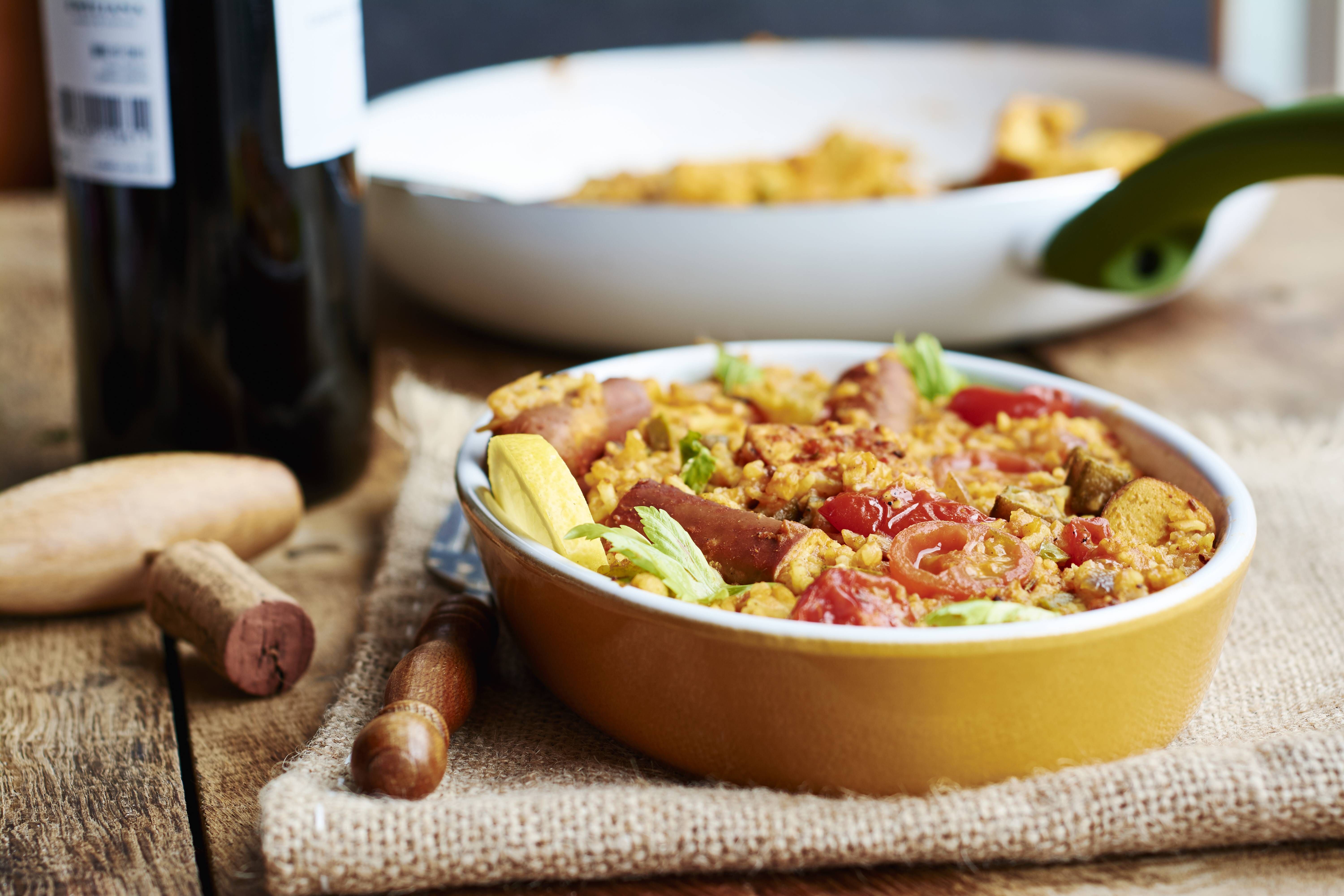 Schnelles Rezept für Reispfanne mit Cabanossi: Schmeckt der ganzen Familie