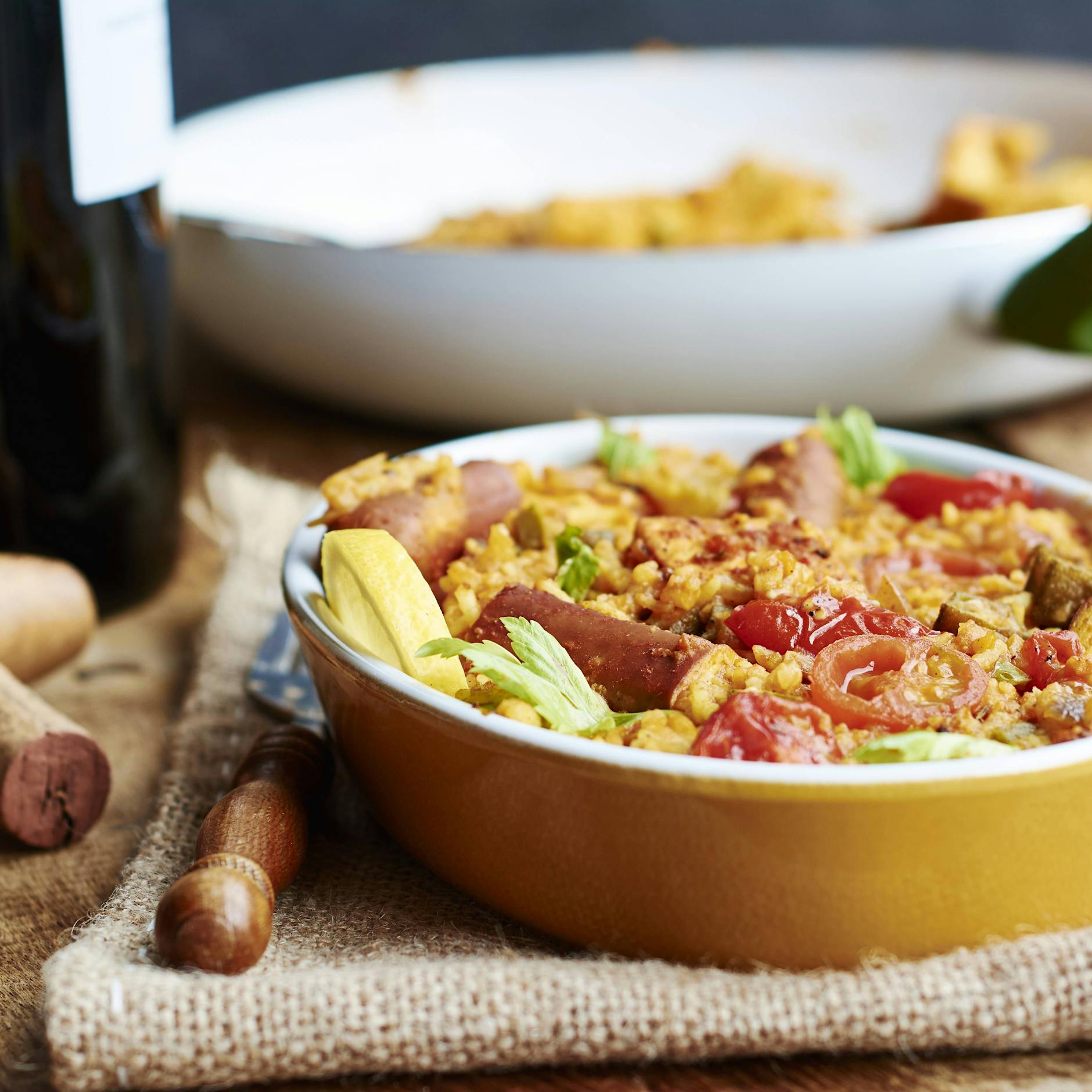 Schnelles Rezept für Reispfanne mit Cabanossi: Schmeckt der ganzen Familie