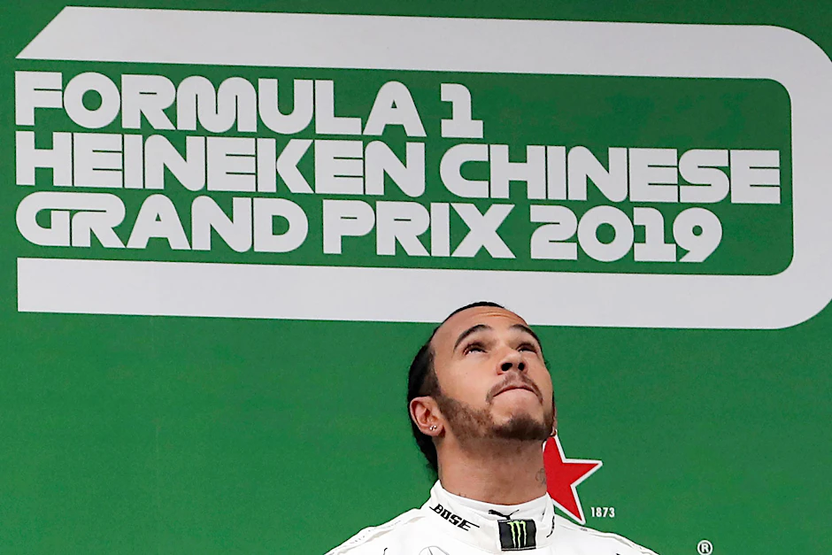 Hat 2019 den bislang letzten Grand Prix in China gewonnen: Lewis Hamilton