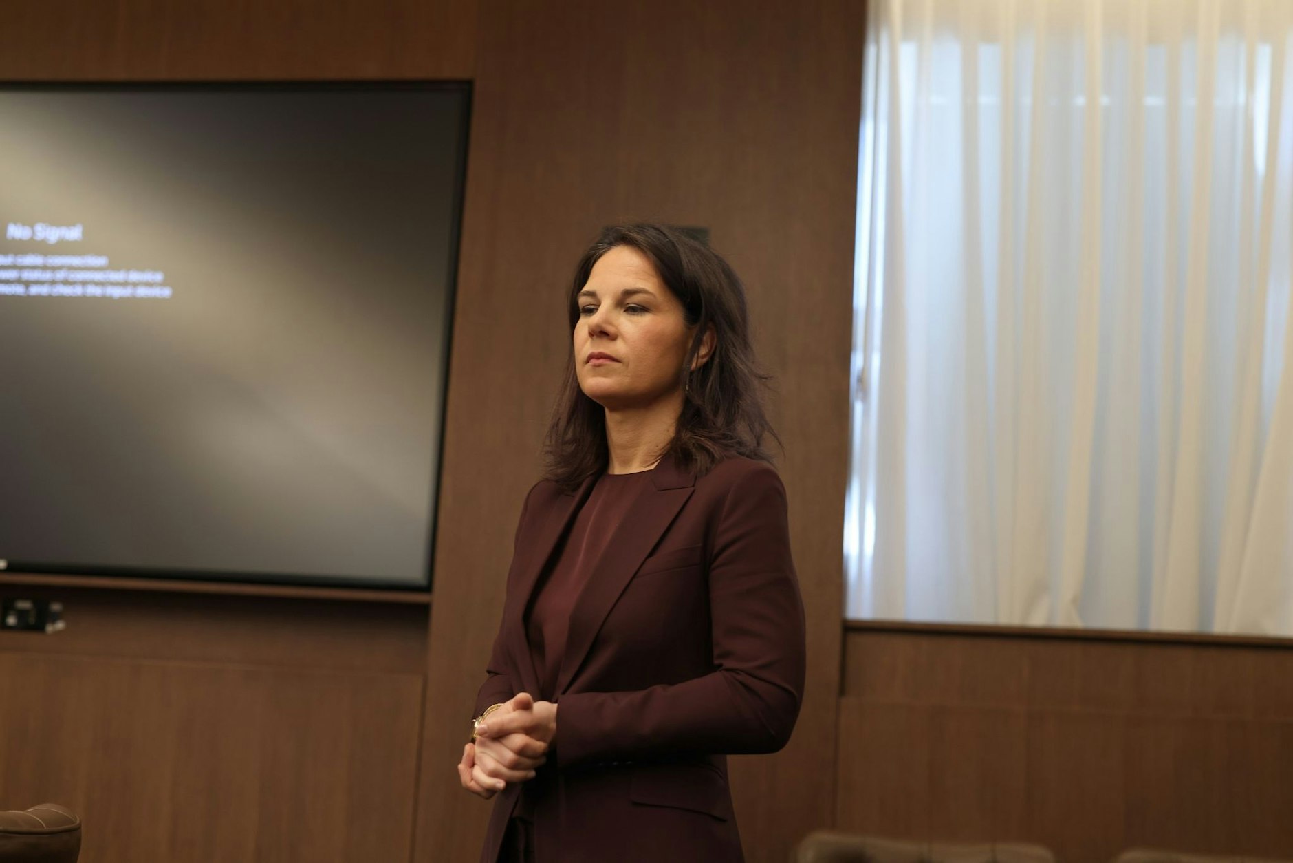 «Mit einer Eskalationsspirale wäre niemandem gedient»: Annalena Baerbock.