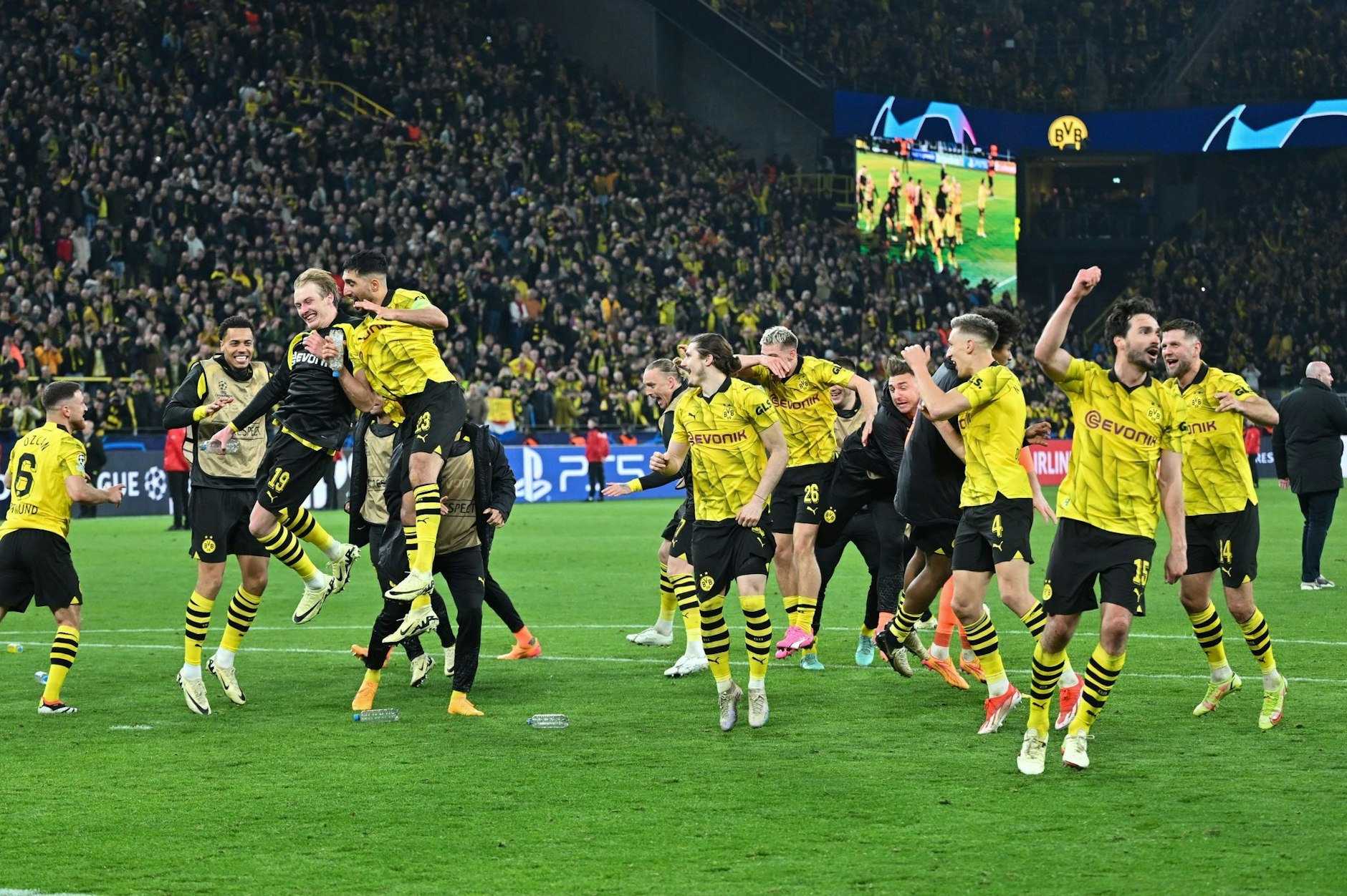 Borussia Dortmund erreicht zum ersten Mal seit 2013 wieder das Champions-League-Halbfinale.  