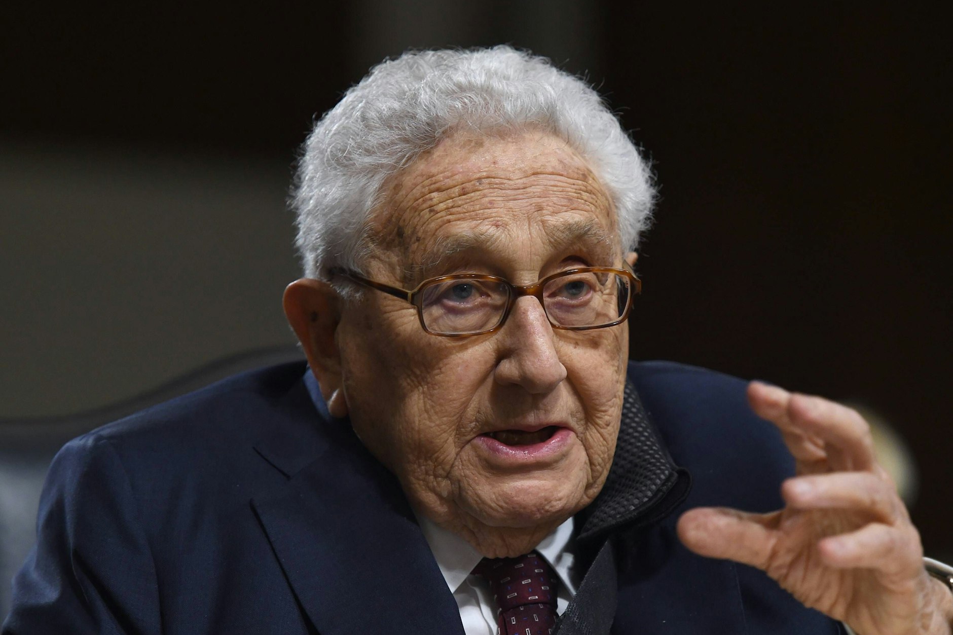 Henry Kissinger im Jahr 2015