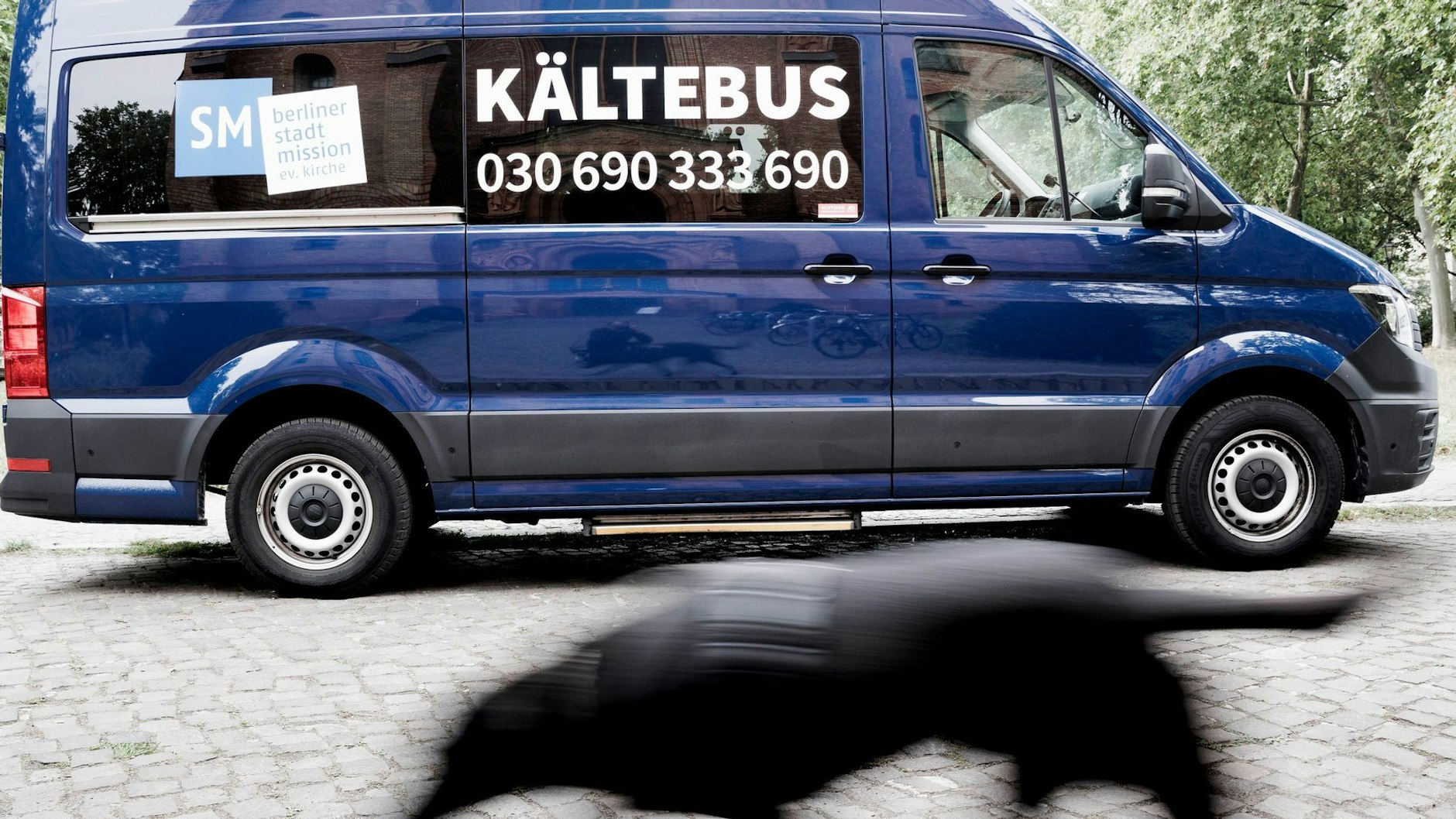 Die Kältebusse der Berliner Stadtmission helfen Obdachlosen in Not.