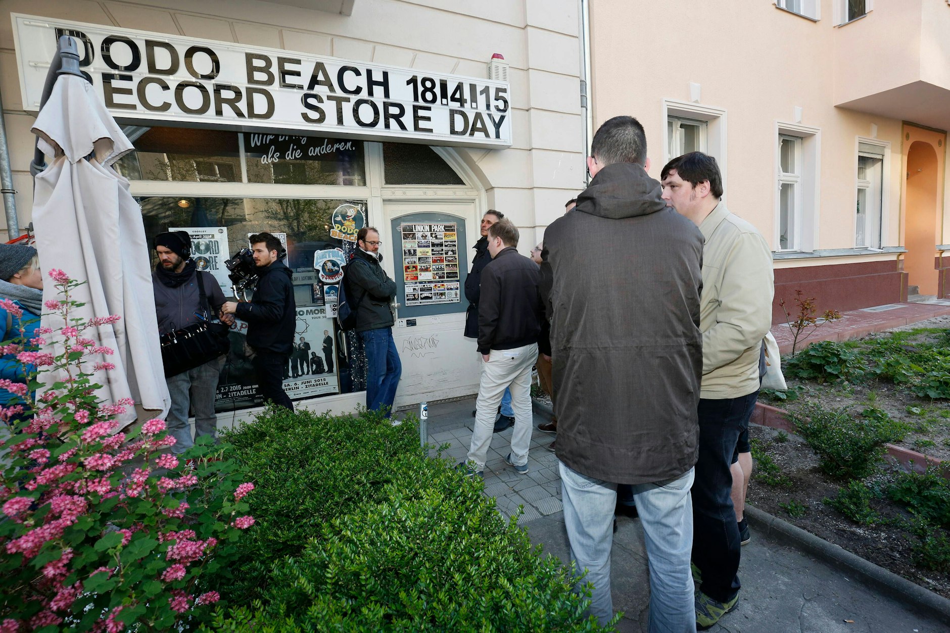 RECORD STORE DAY 2015, Dodo Beach, Schallplattenladen in Berlin.