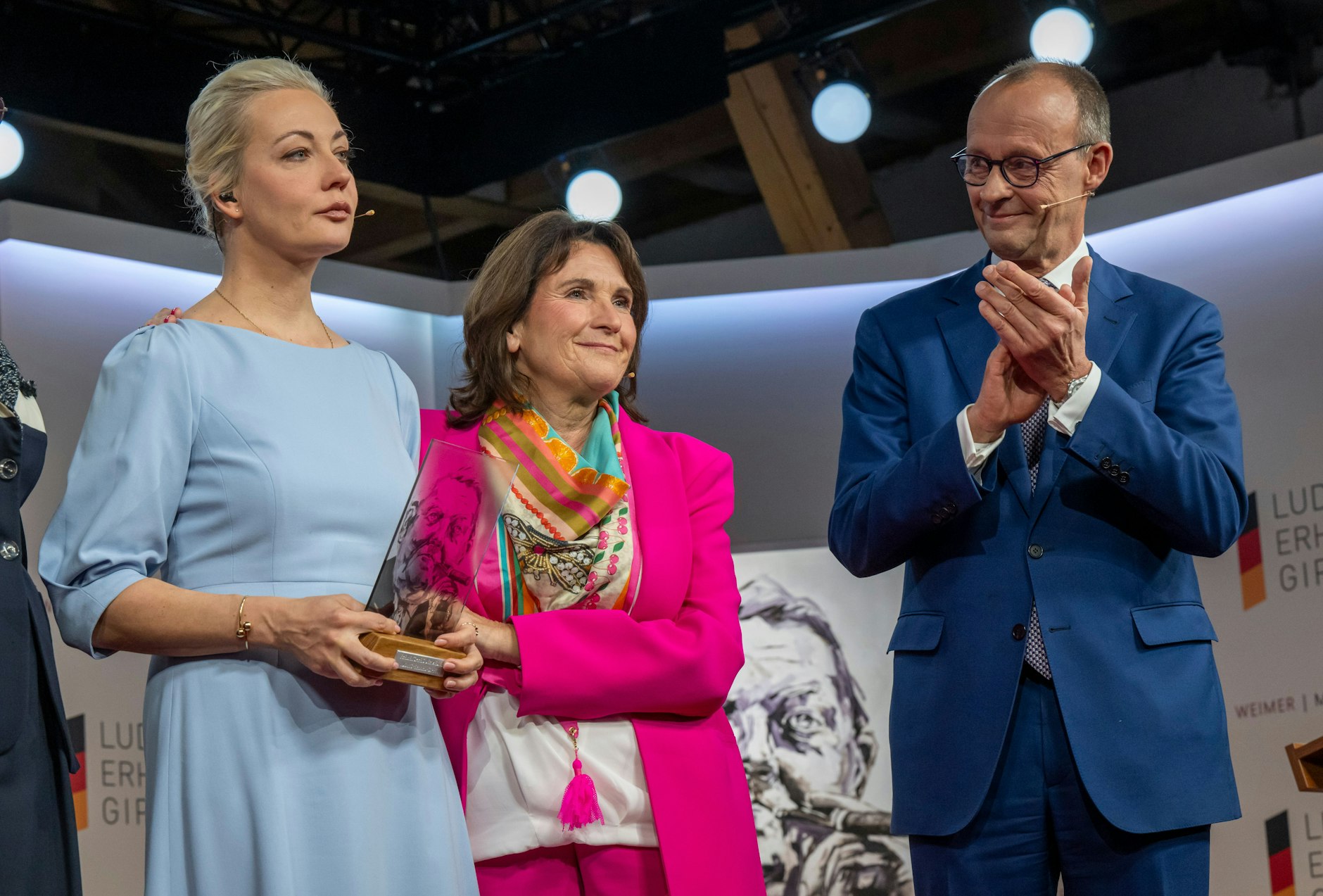 Julia Nawalnaja mit Freiheitspreis der Medien