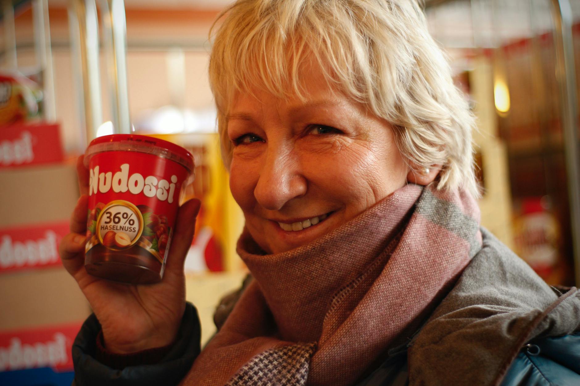 Für Ostpro-Chefin Ramona Oteiza darf Nudossi in keinem Einkaufskorb fehlen. „Die ist besser als Nutella“, sagt sie.