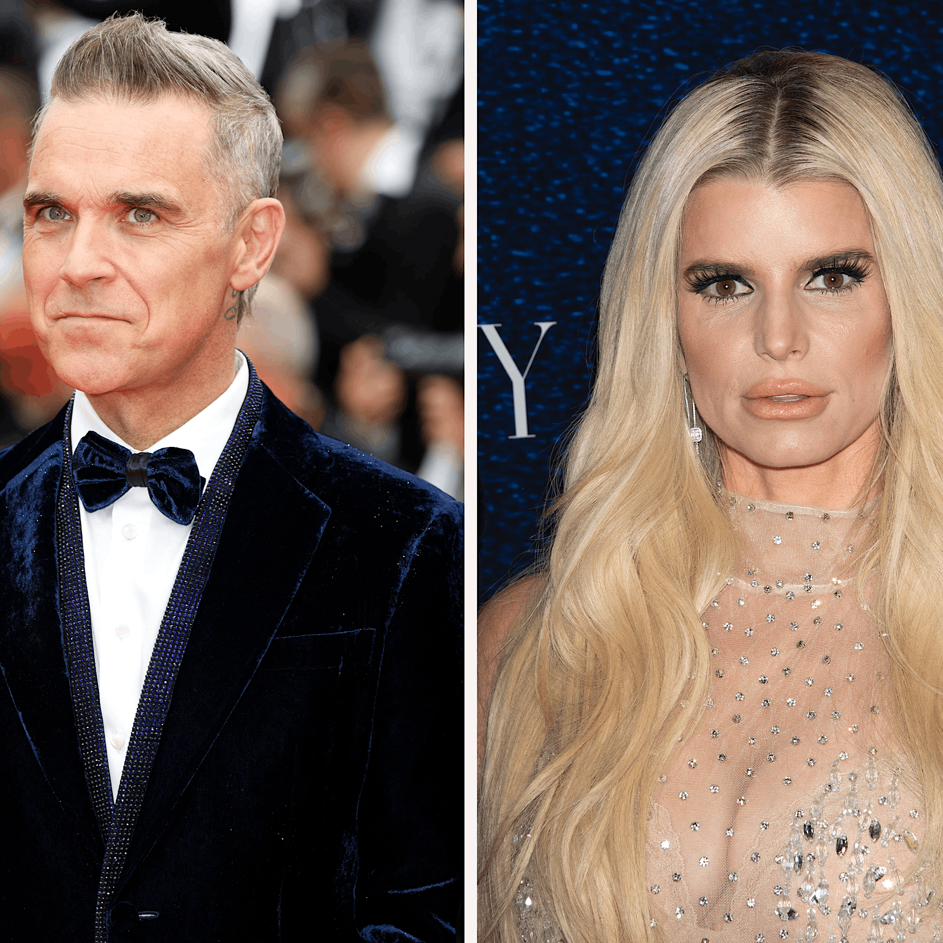Robbie Williams, Jessica Simpson, Sharon Osbourne: Wie das Ozempic Face Hollywood erobert