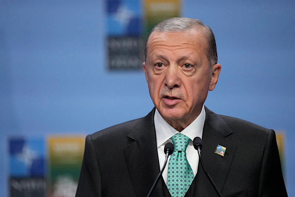 ARCHIV - Der türkische Präsident Erdogan unterstützt die Hamas öffentlich.  