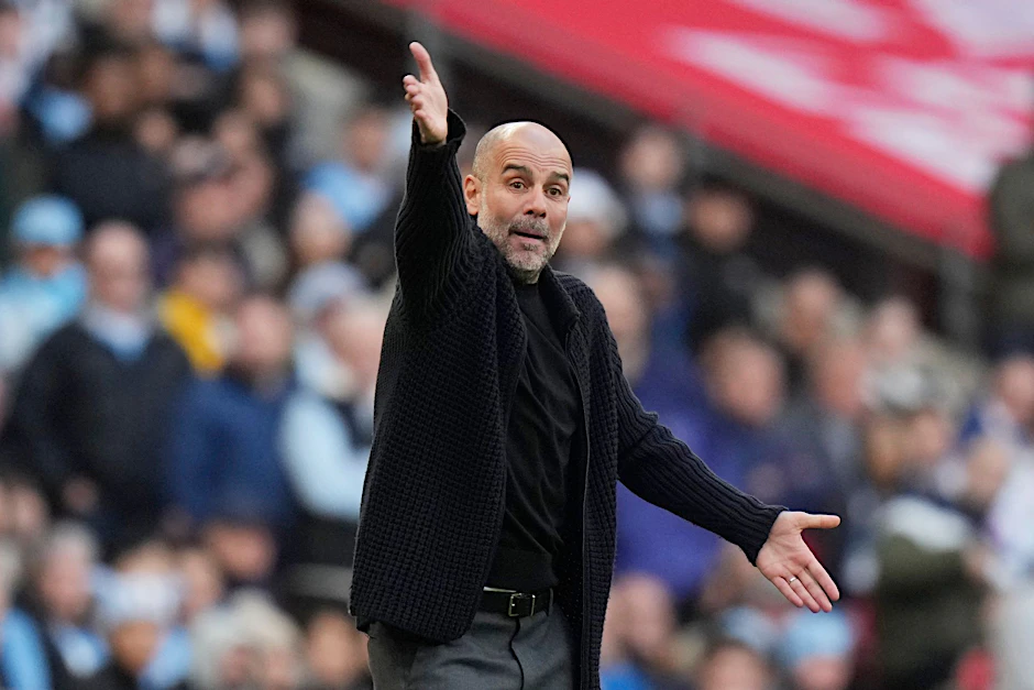City-Trainer Guardiola ist genervt vom Spielplan.  