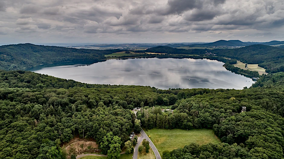 ARCHIV - Der Eifel-Vulkanismus ist noch aktiv.  