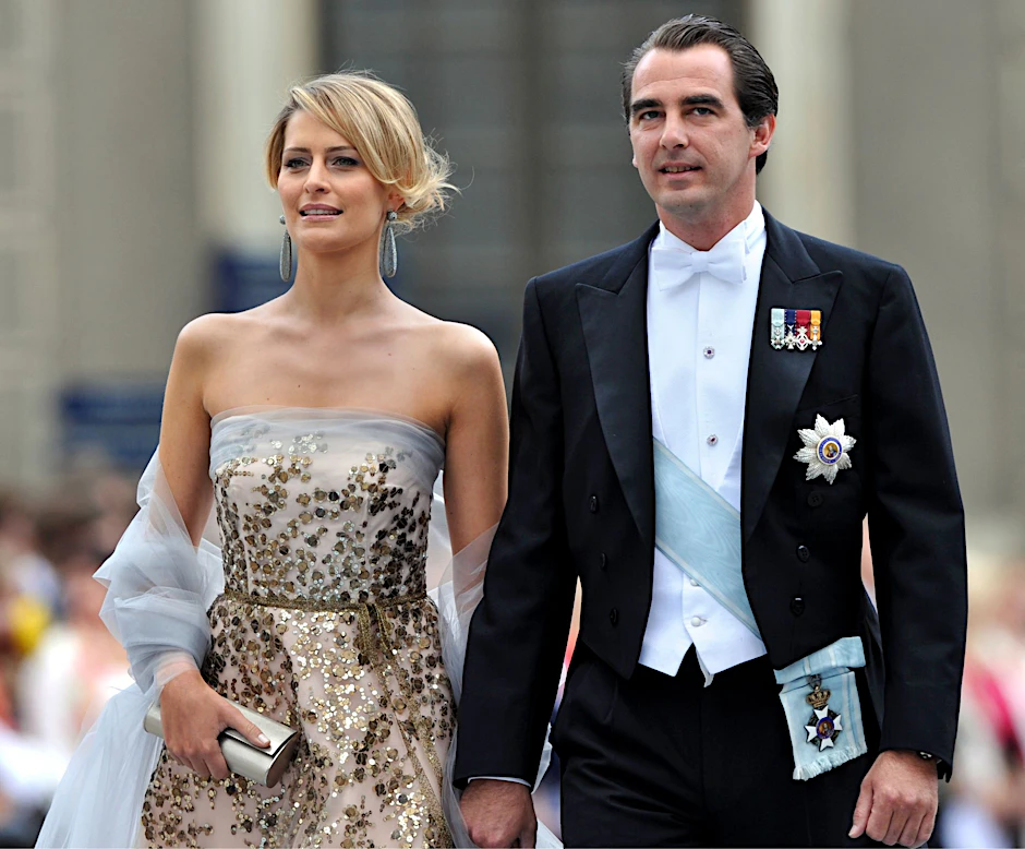 ARCHIV - Prinz Nikolaos von Griechenland und  Tatiana Blatnik 2010 in Stockholm.  