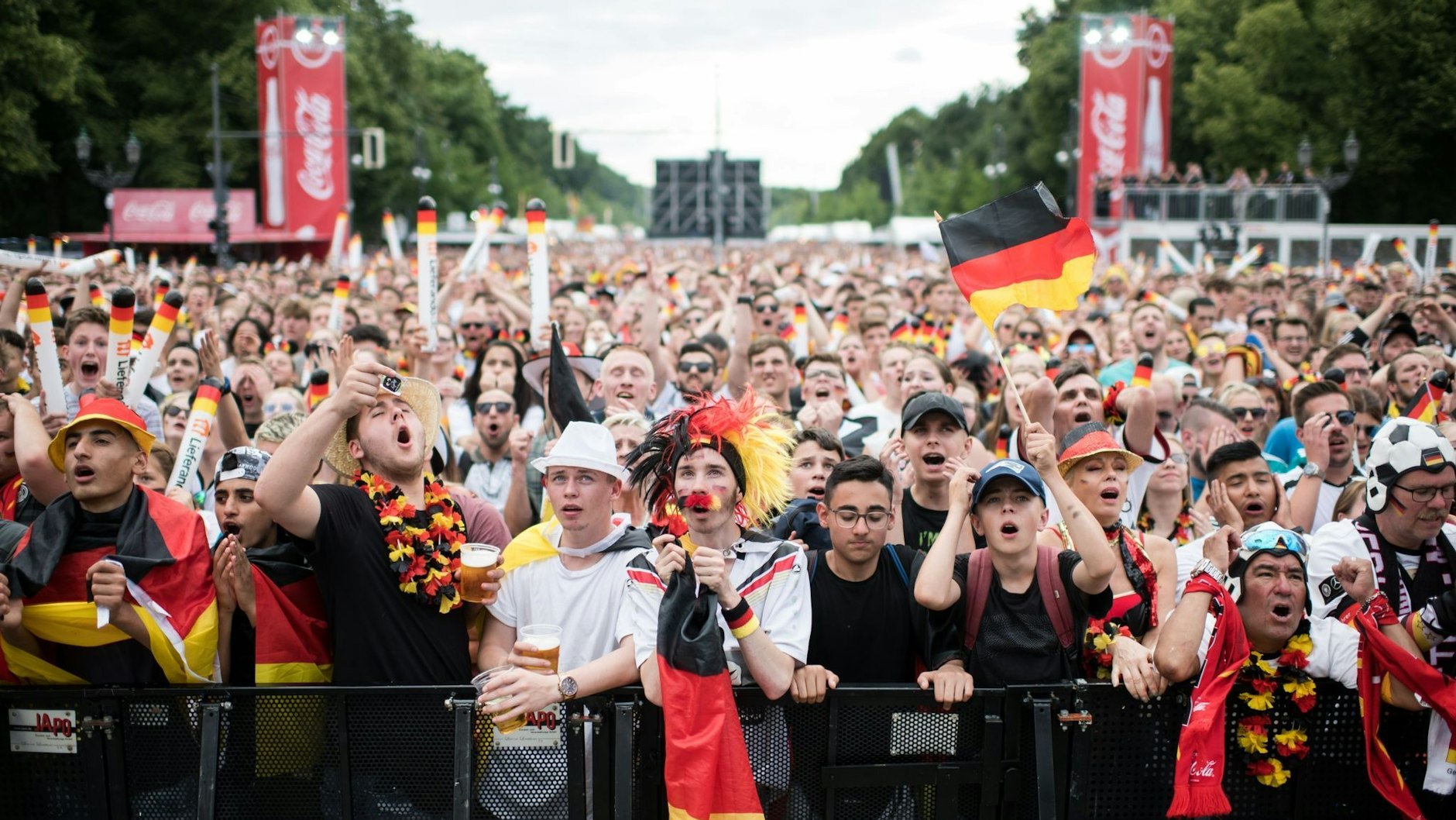 Zur WM im Sommer 2018 war die Fanmeile ein voller Erfolg.