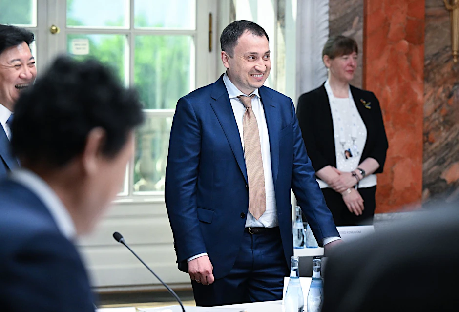 ARCHIV - War 2019 bei den vorgezogenen Parlamentswahlen über die Liste der Präsidentenpartei in die Oberste Rada gelangt: Mykola Solskyj.  