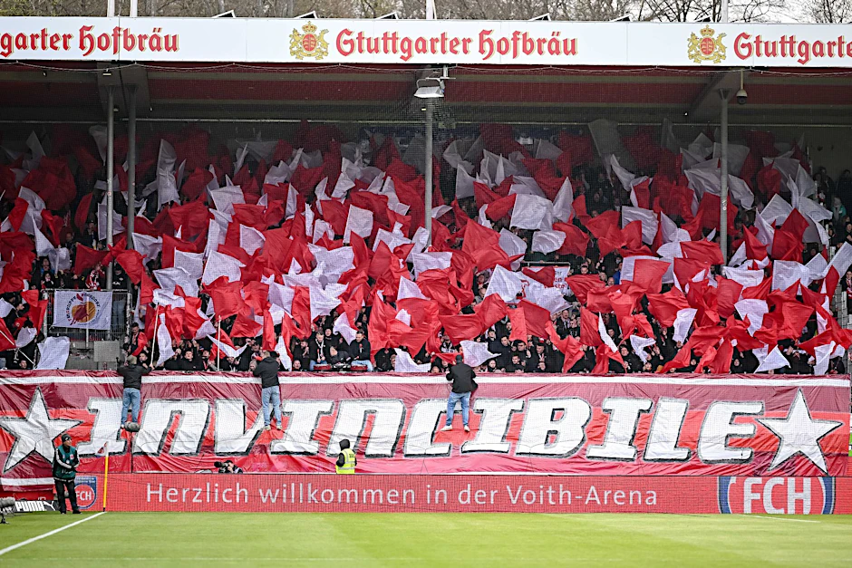 Im Leipziger Auswärtsblock in Heidenheim wurde Buttersäure verteilt.  