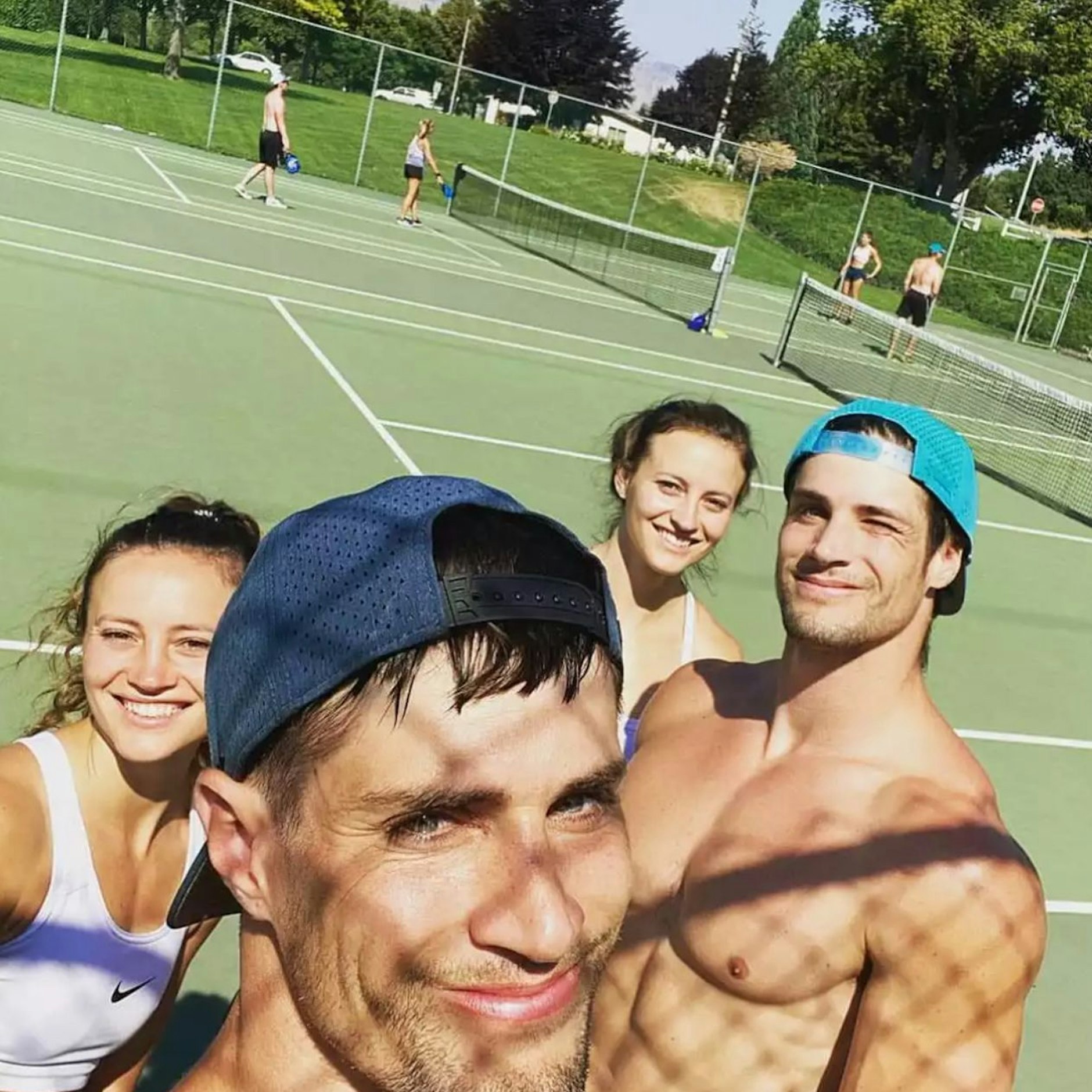 Sowohl Kerissa und Venessa, als auch Jacob und Lucas sind begeisterte Sportler. Über den Sport lernten sie sich auch kennen.