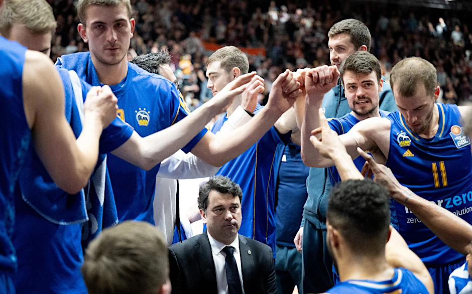 Alba Berlin setzte sich in Hamburg durch.  