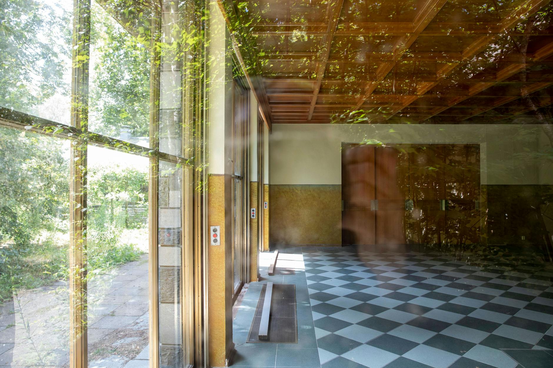 Gelände der ehemaligen FDJ Jugendhochschule Bogensee, Landhaus von Joseph Goebbels im Jahr 2020.