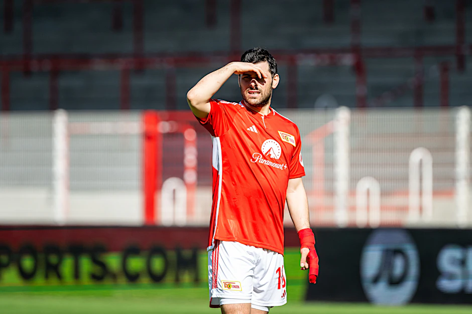 Kein Torerfolg in Sicht: Unions Kevin Volland