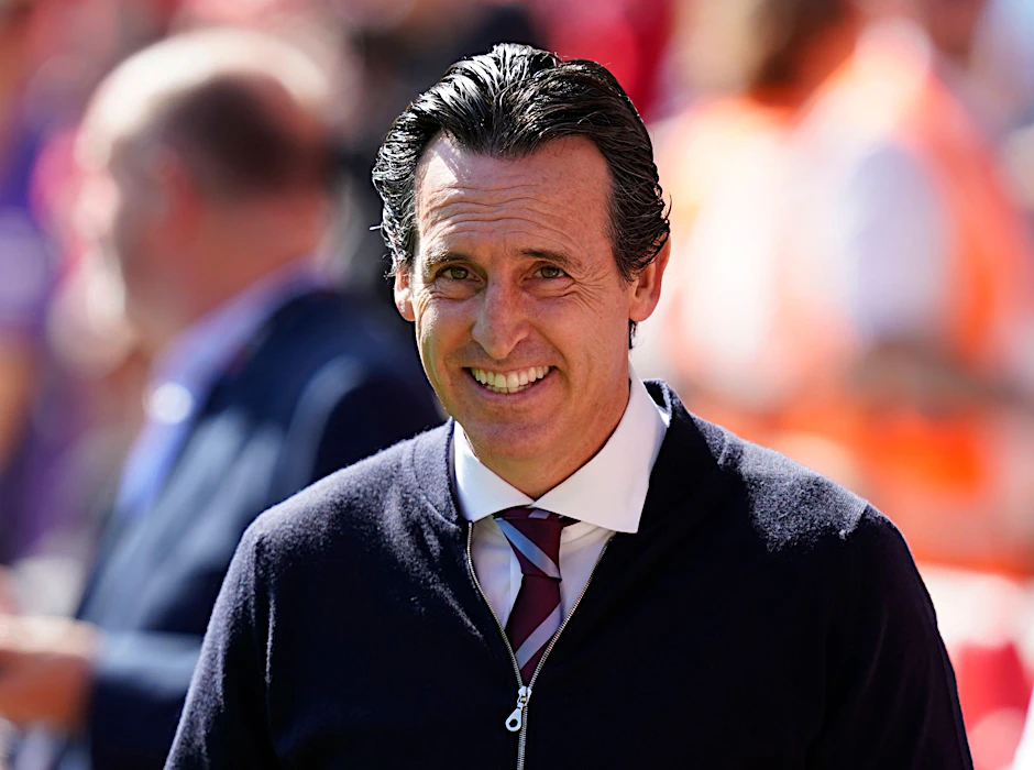 ARCHIV - Bleibt bei Aston Villa: Trainer Unai Emery.   Wire/dpa
