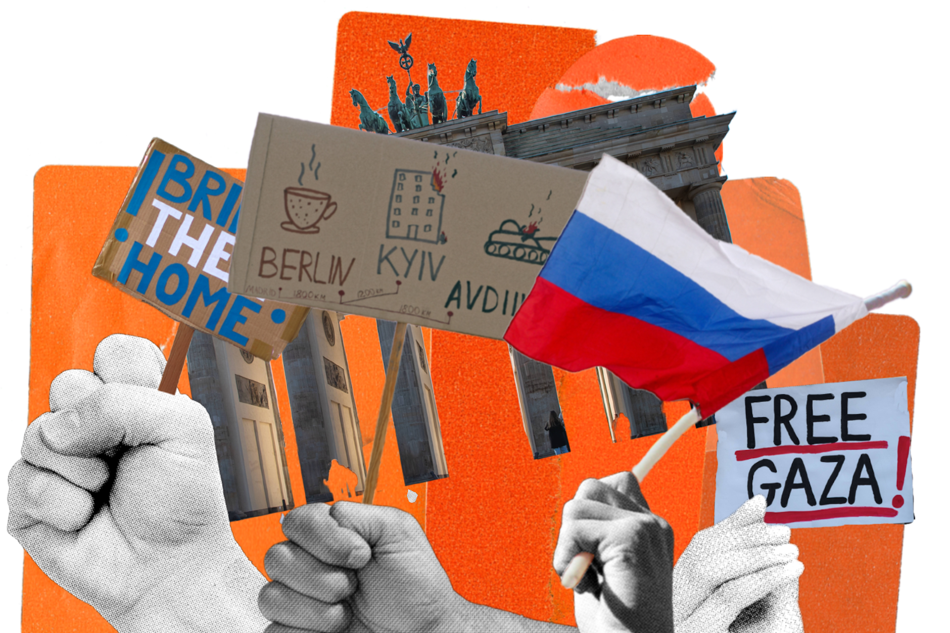 Allein durch die Anwesenheit vor Ort fühlt man sich gesellschaftlich engagiert.