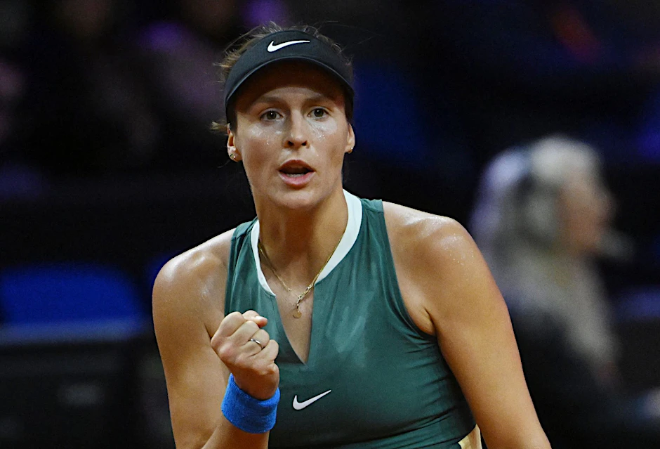 ARCHIV - Tatjana Maria ist beim Turnier in Madrid in die zweite Runde eingezogen.  