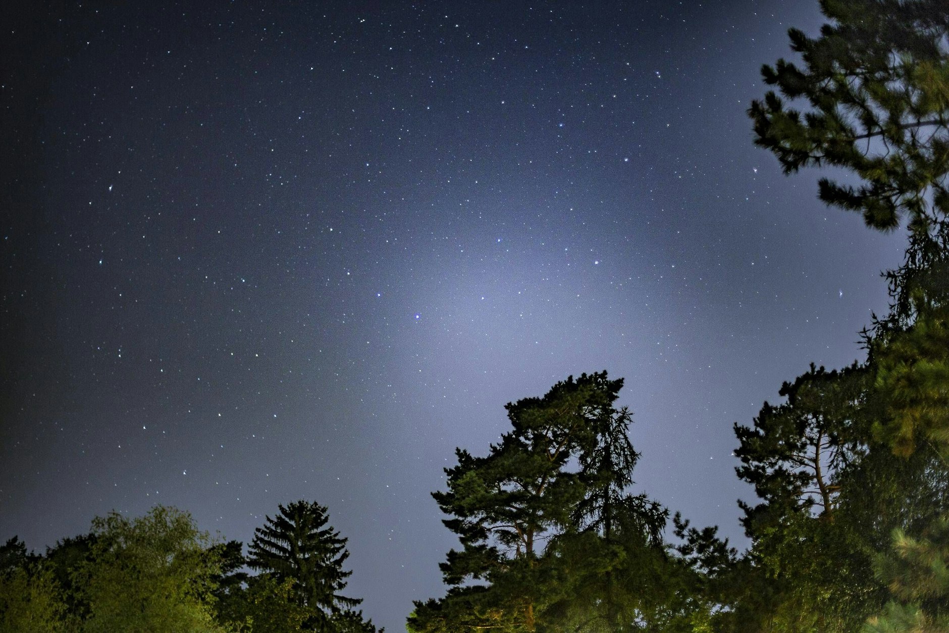 Perseid showers in August in the Berlin area.  With a bit of luck, you can experience a similar view in Wuhletal.