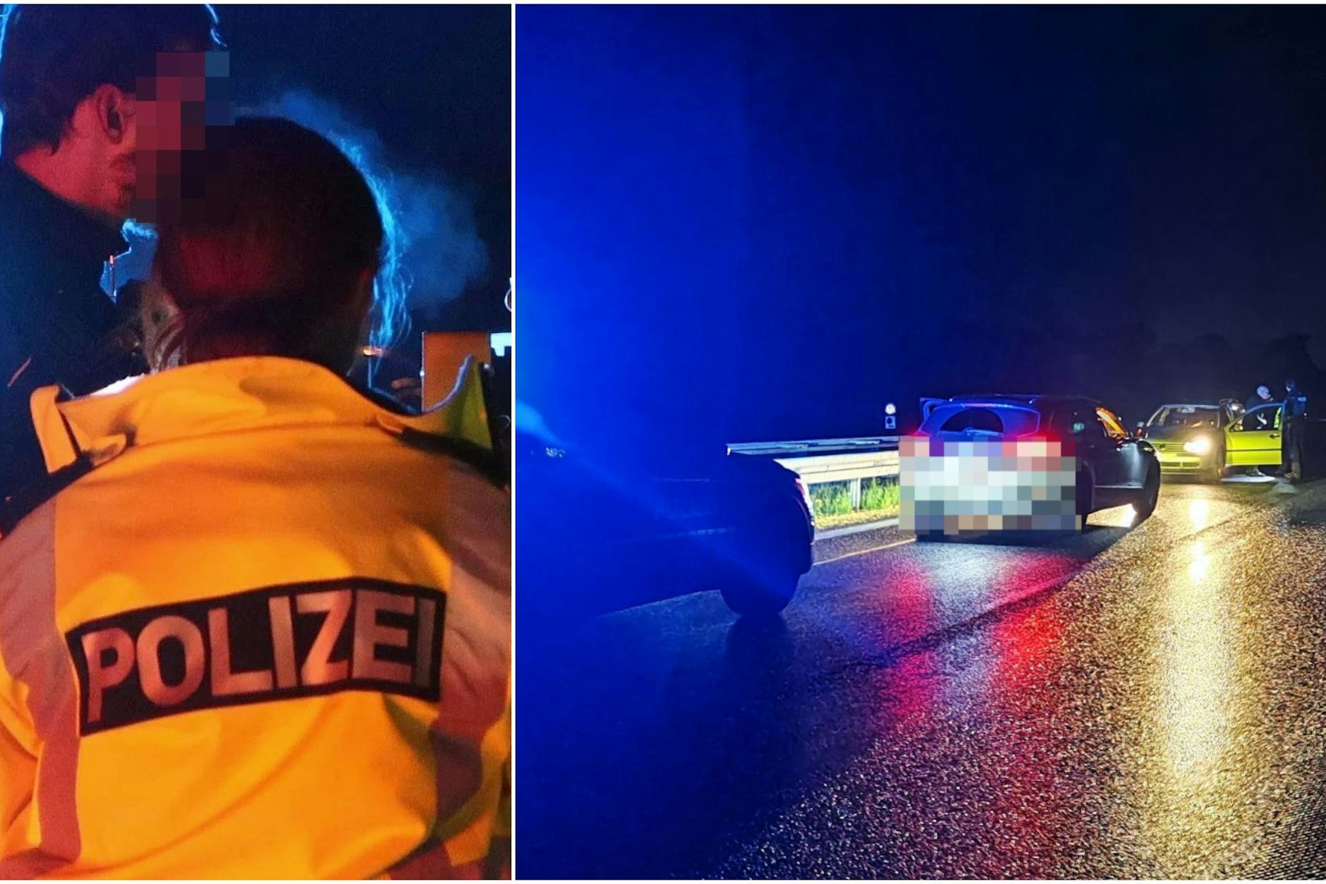 Unser mutiger Blaulichtreporter hat in der Nacht zum Freitag womöglich einen Unfall verhindert, indem er einen Falschfahrer zum Stoppen brachte!