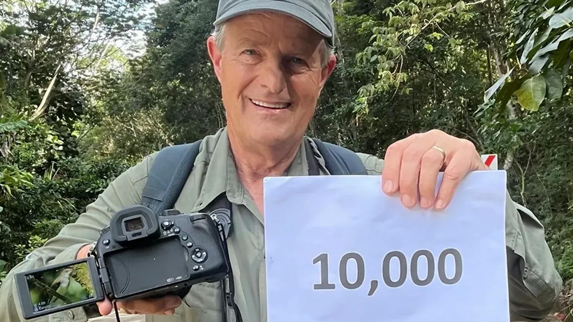 US-Diplomat Peter Kaestner hat als Erster auf der Welt 10.000 Vogelarten dokumentiert