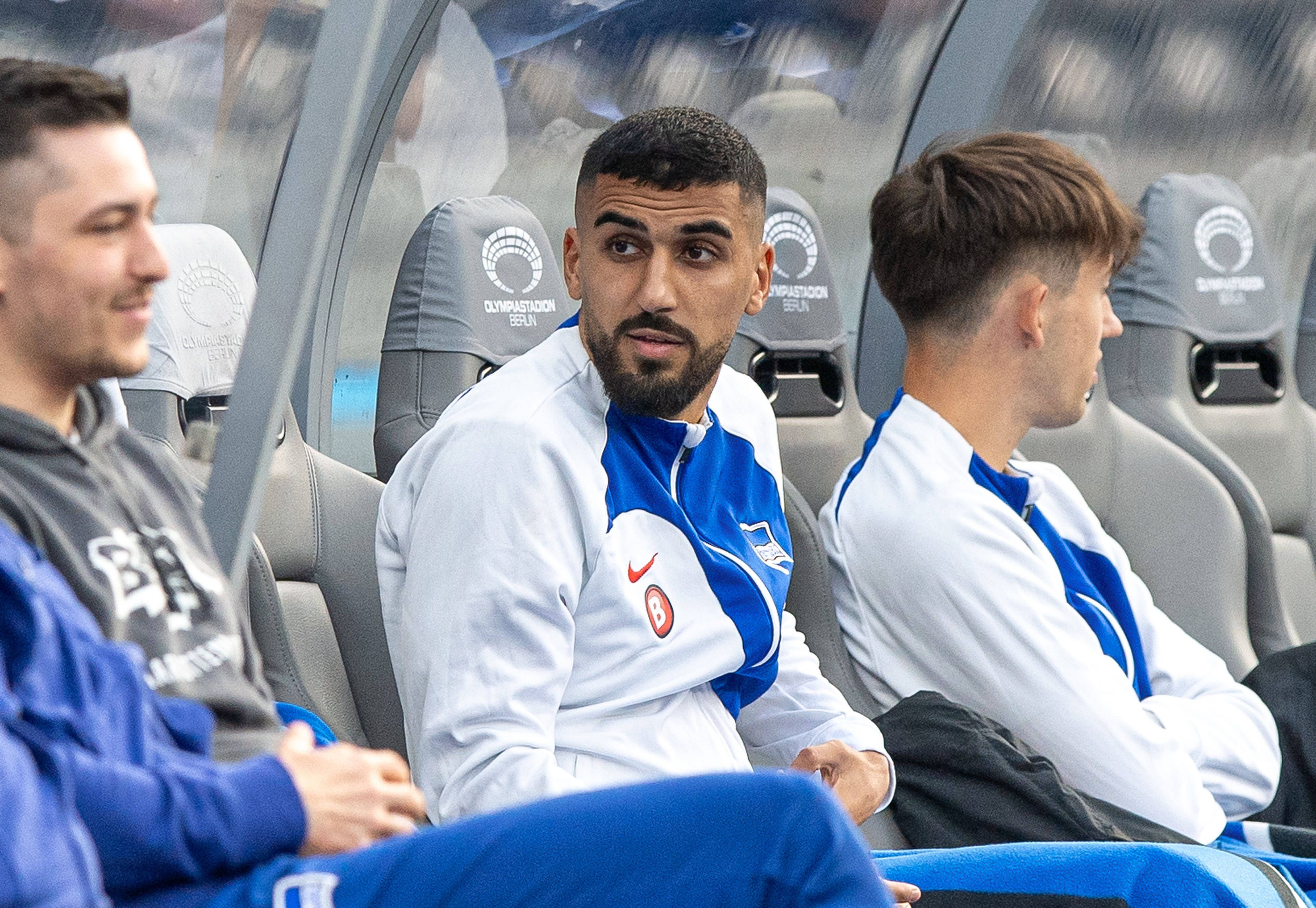 Kauf-Krimi geht weiter: Aymen Barkok schaut bei Hertha-Remis nur zu!