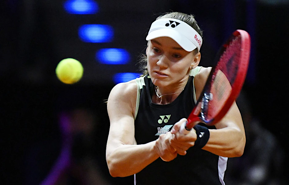 Gewann das Finale des WTA-Turniers in Stuttgart: Jelena Rybakina.  