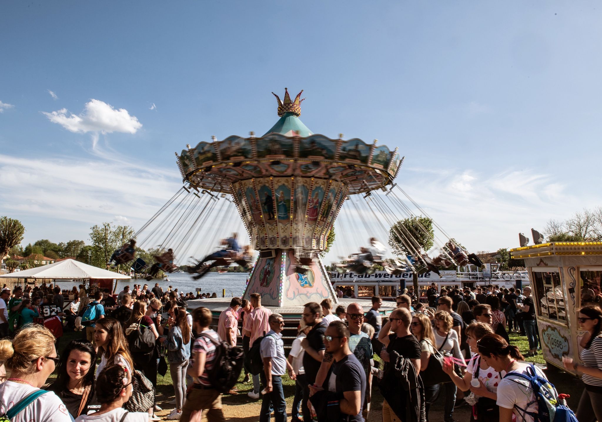 Baumblütenfest Werder 2024: VBB bietet Sonderfahrten zum Volksfest an