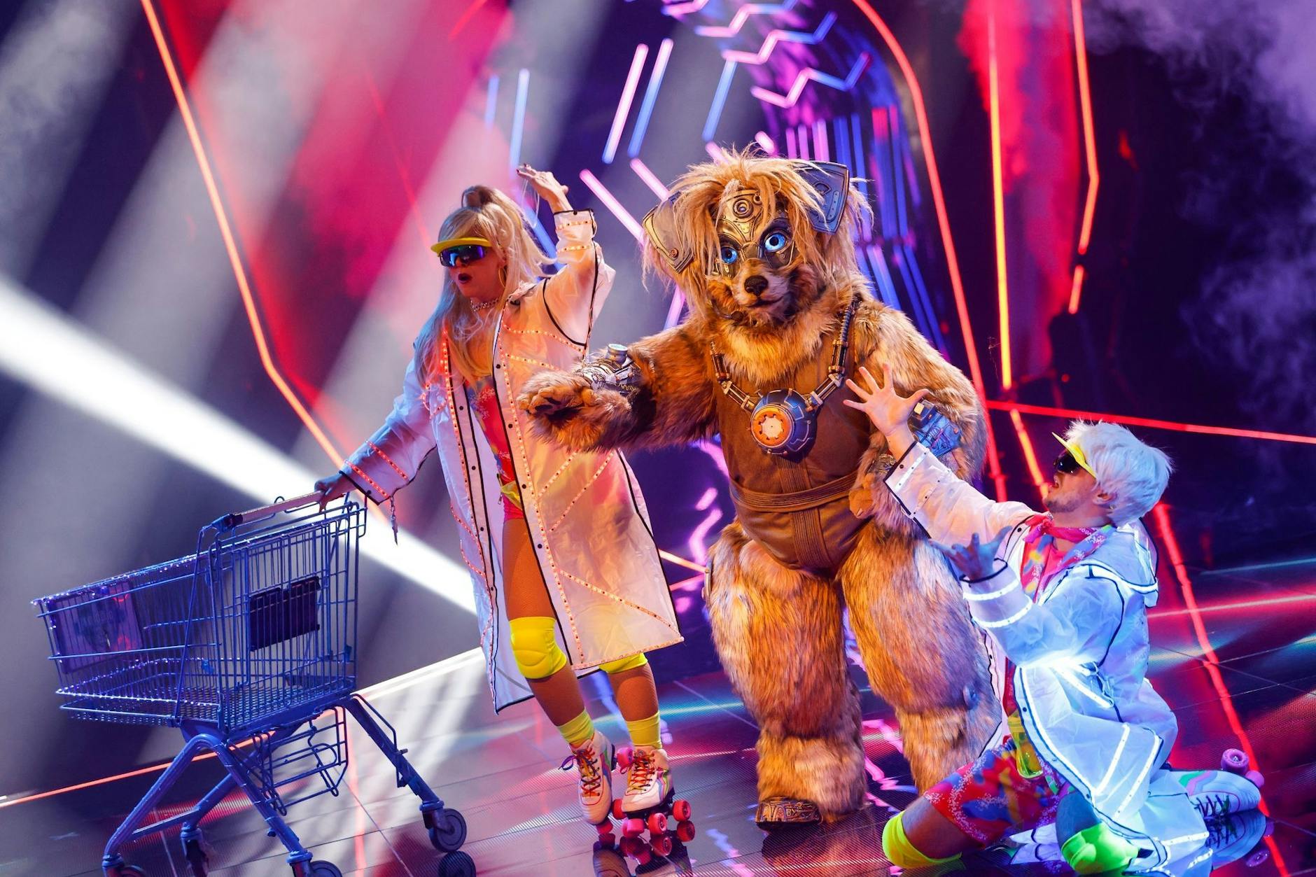 Der Robodog musste „The Masked Singer“ am Samstag verlassen.