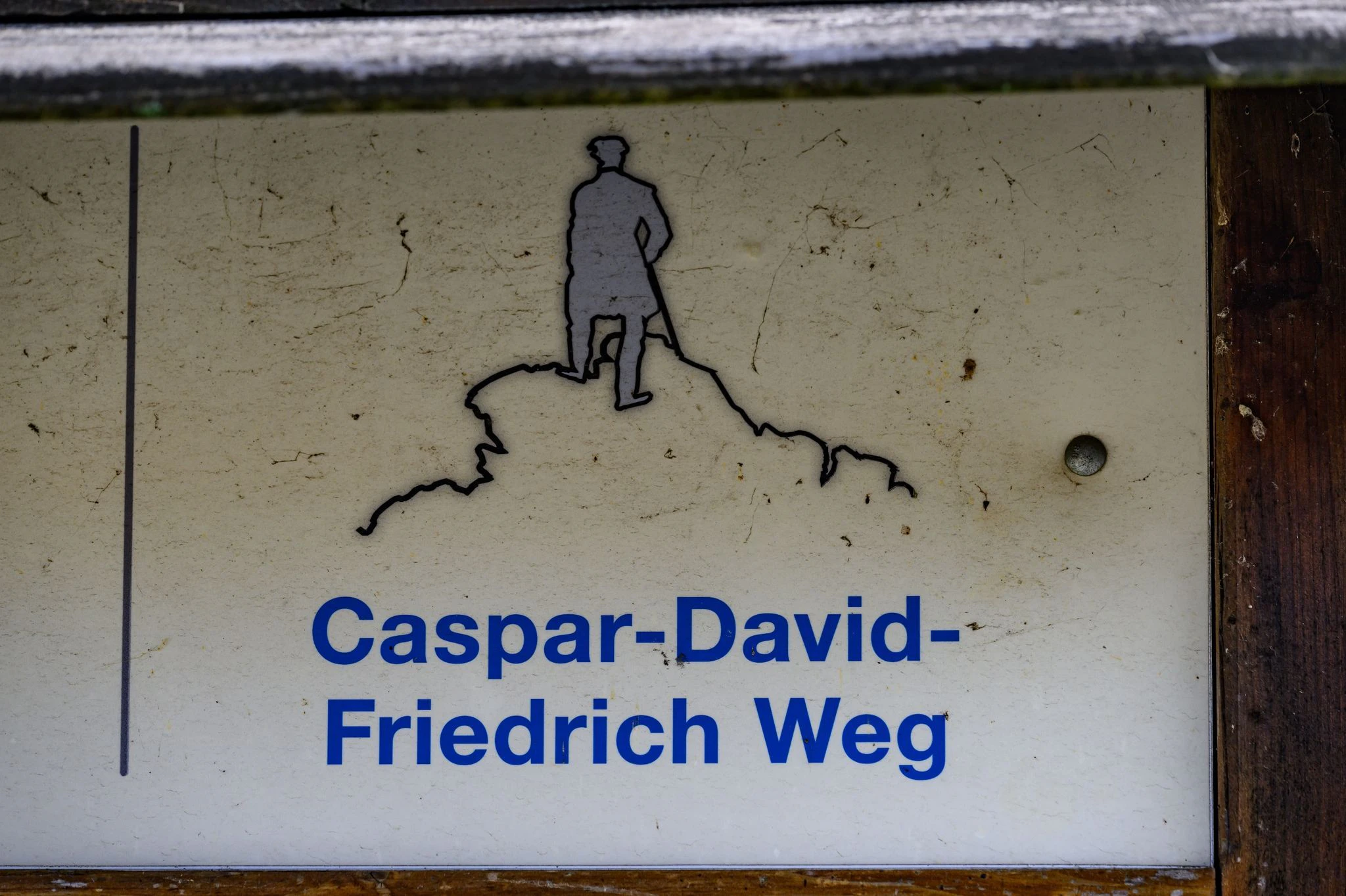 Auf dem Caspar-David-Friedrich Weg wandert man an Orten vorbei, an denen der Künstler einst die Natur genau studierte.  