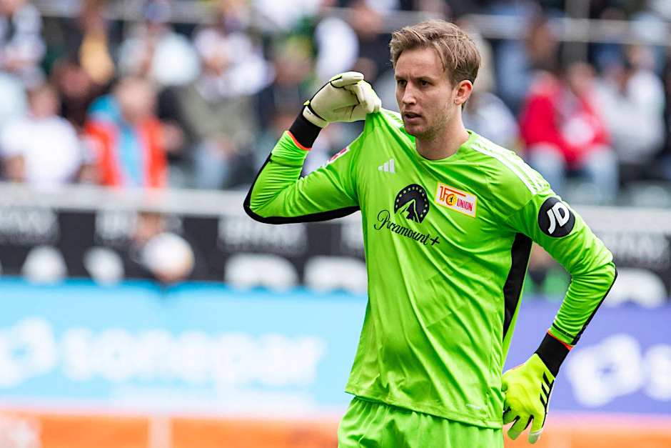 Frederik Rönnow kann mit dem 1. FC Union Berlin den Klassenverbleib auch weiterhin aus eigener Kraft schaffen.