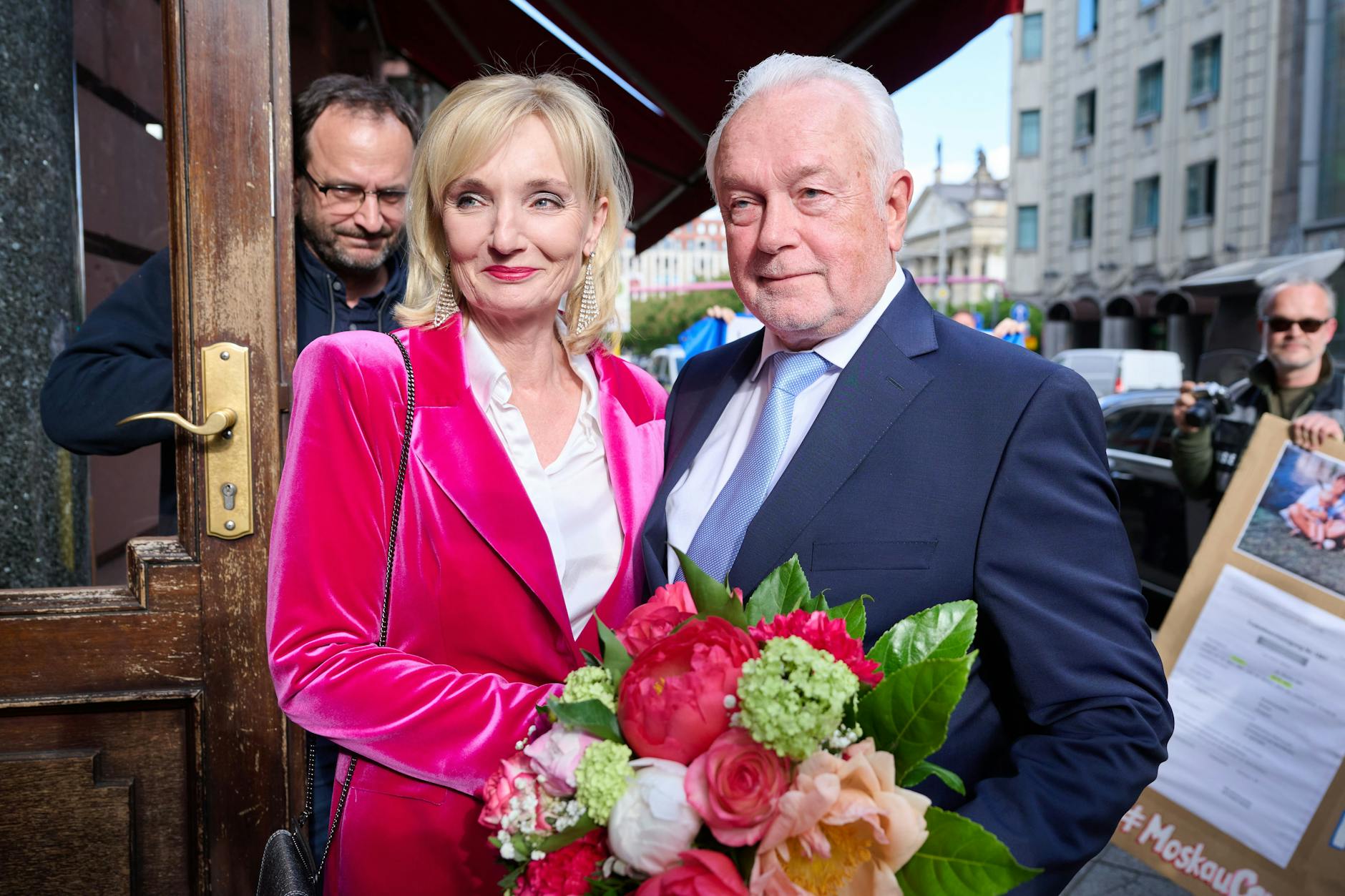 Wolfgang Kubicki (FDP), Vizepräsident des Deutschen Bundestages, mit seiner Ehefrau Annette Marberth-Kubicki