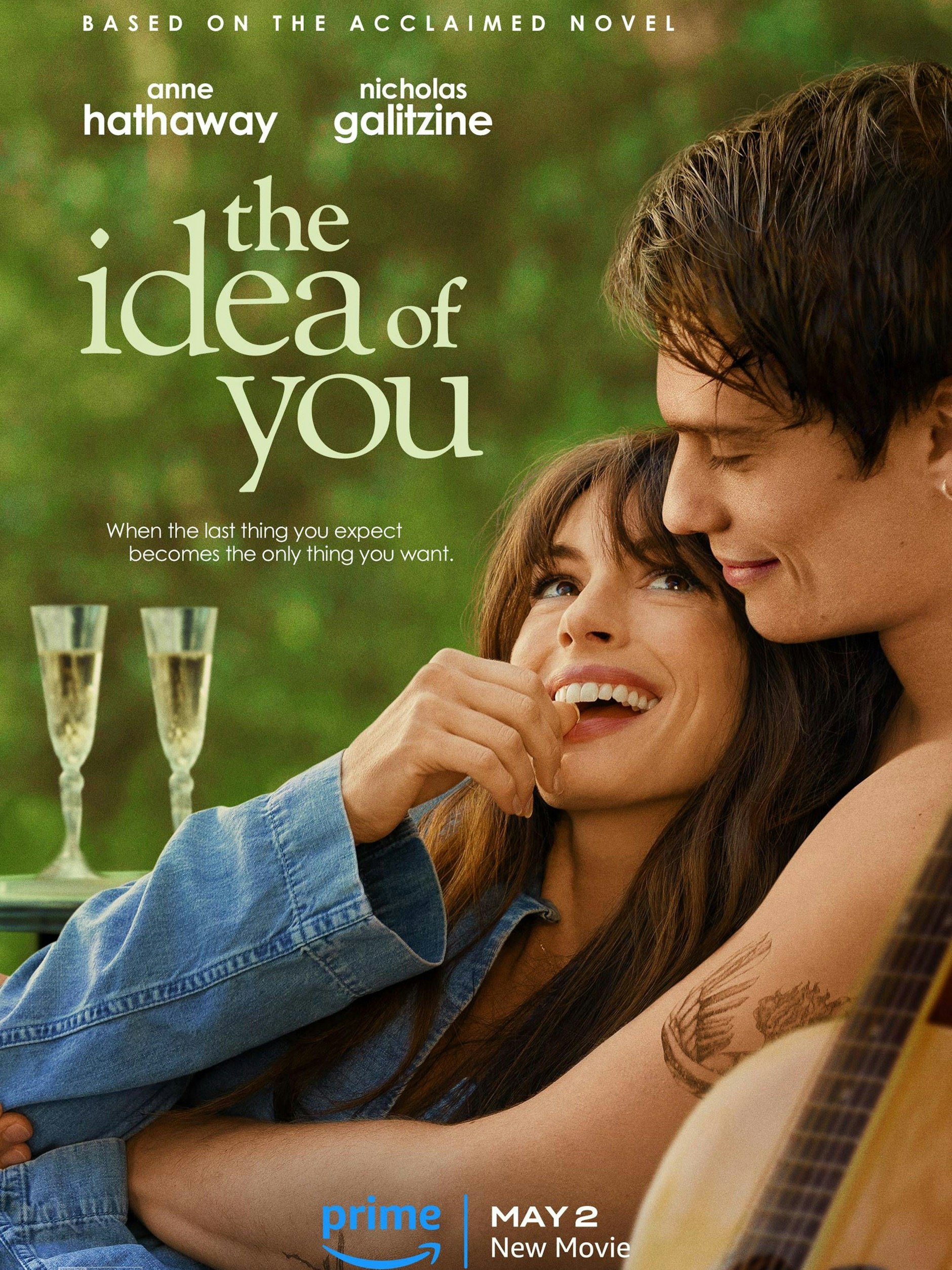 Das Cover zur romantischen Komödie&nbsp;„Als du mich sahst“&nbsp;(„The Idea of You “) mit Anne Hathaway und Nicholas Galitzine.
