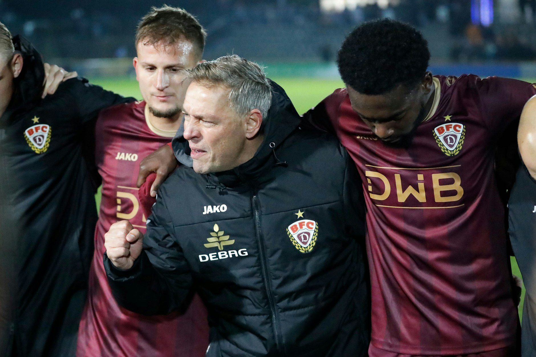 Auch wenn es für den BFC Dynamo immer wieder Rückschläge gab, den Glauben an seine Mannschaft und seinen Kampfgeist hat Trainer Dirk Kunert nie verloren.