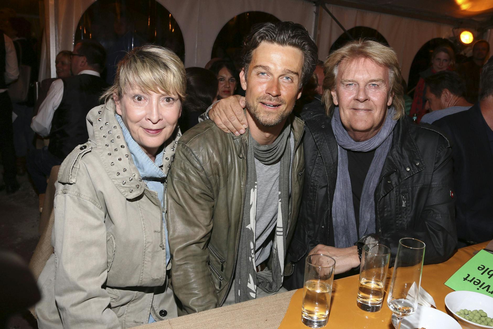 Howard Carpendale mit seiner Frau Donnice Pierce und seinem Sohn Wayne.