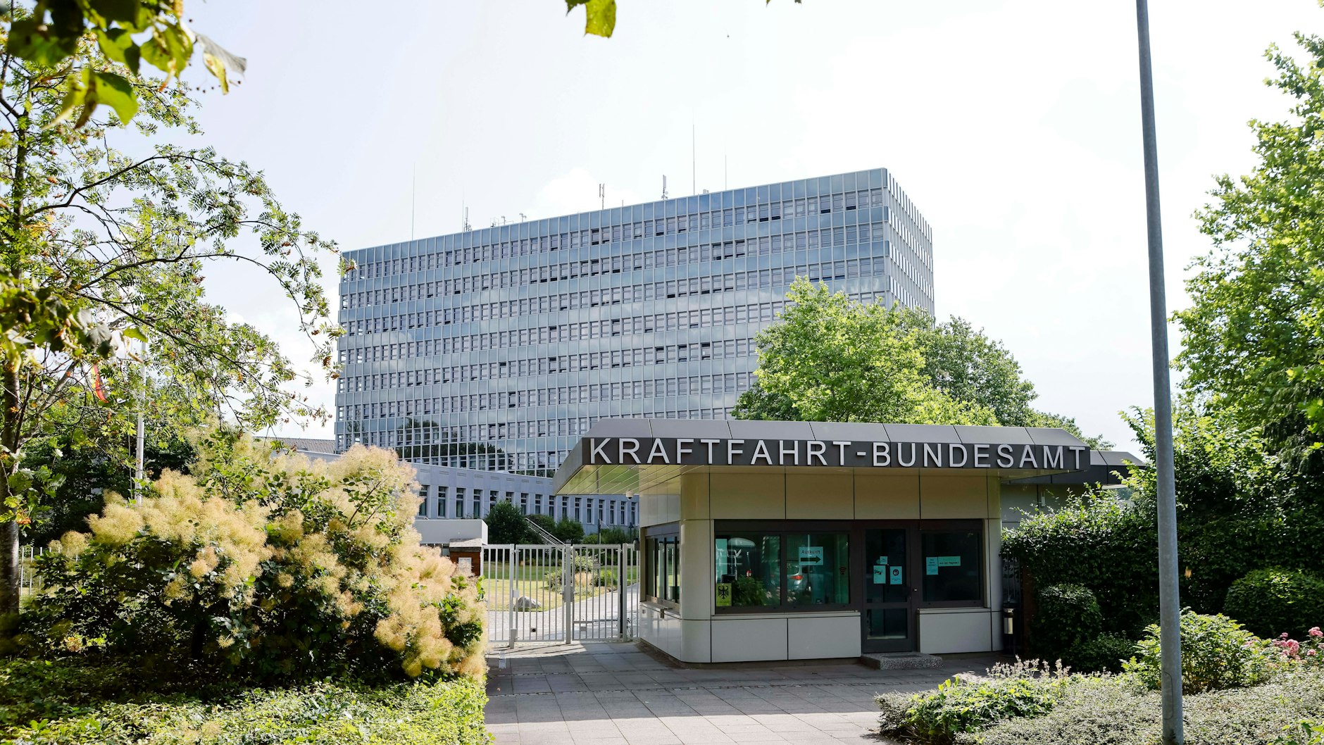 Punkte-Zähler: Das Kraftfahrt-Bundesamt (KBA) in Flensburg (Archivbild)
