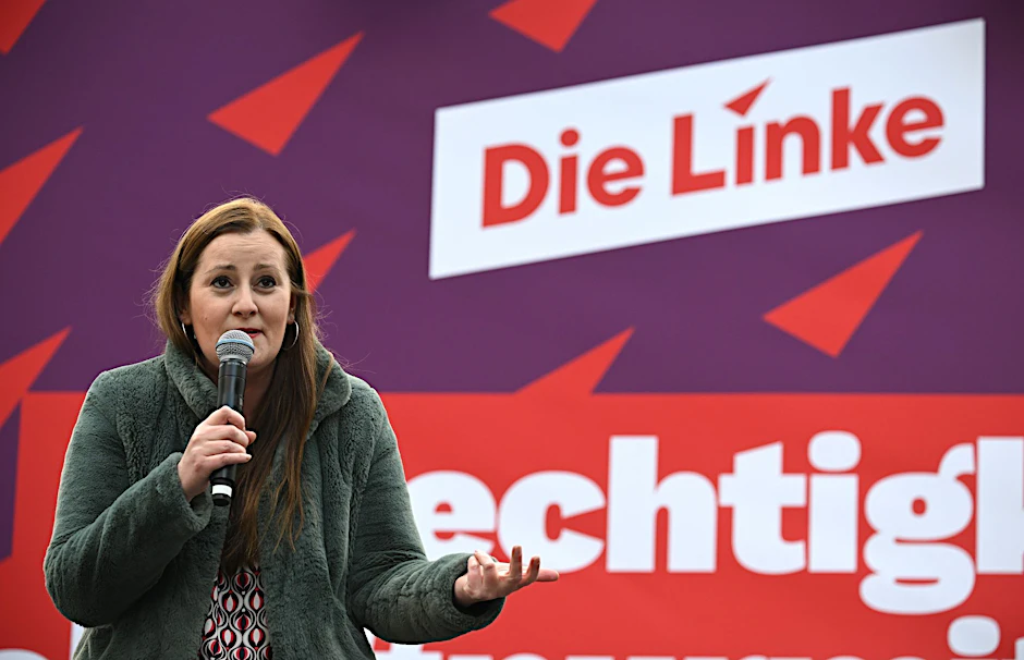 Die Linke wolle die soziale Gerechtigkeit ins Zentrum stellen, sagt die Bundesvorsitzende Janine Wissler.  