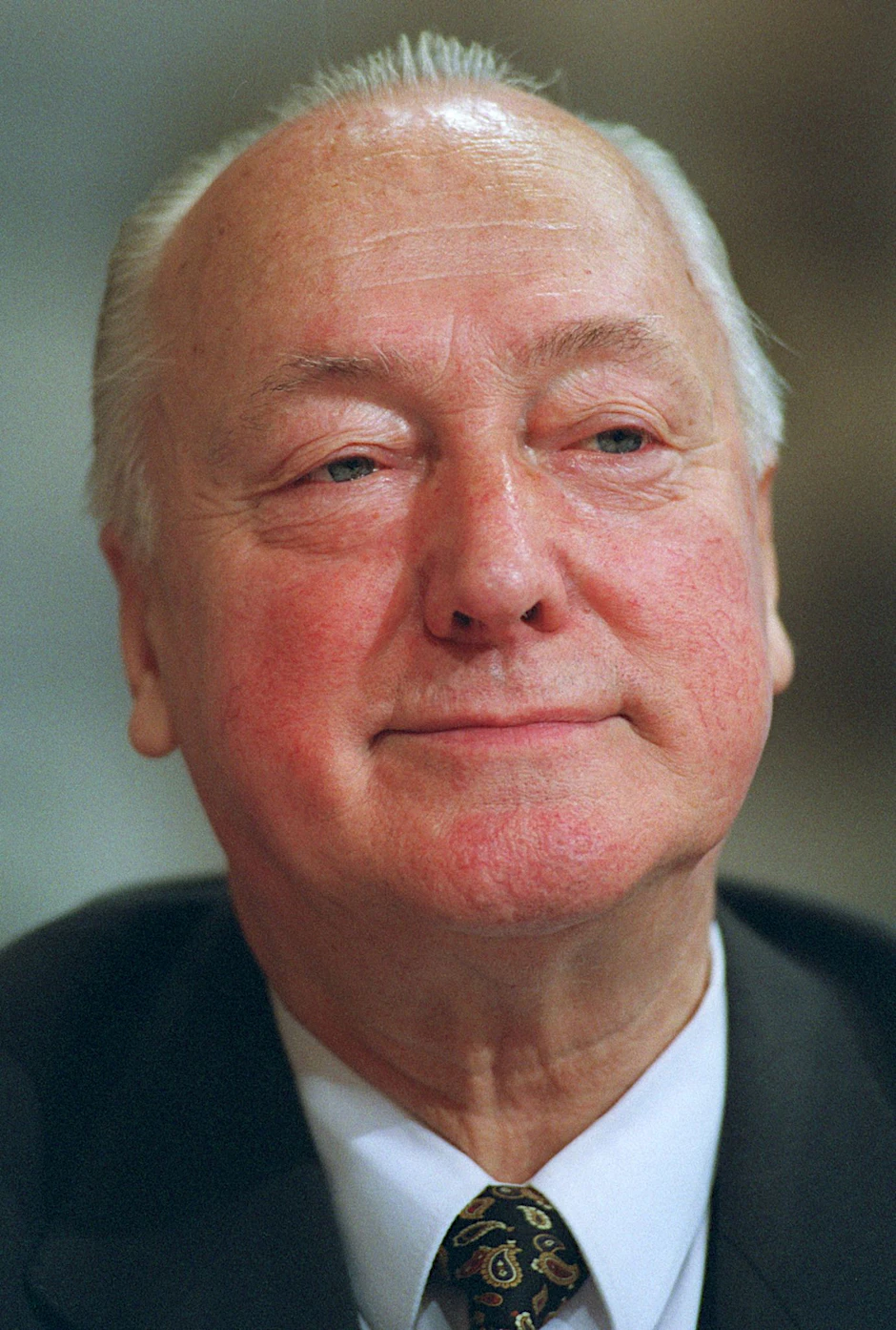 Otto Höhne, damaliger Präsident des Berliner Fußballverbandes.  